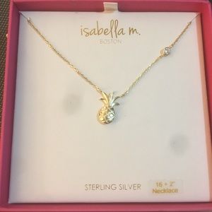 Isabella M. Sterling Silver Necklace